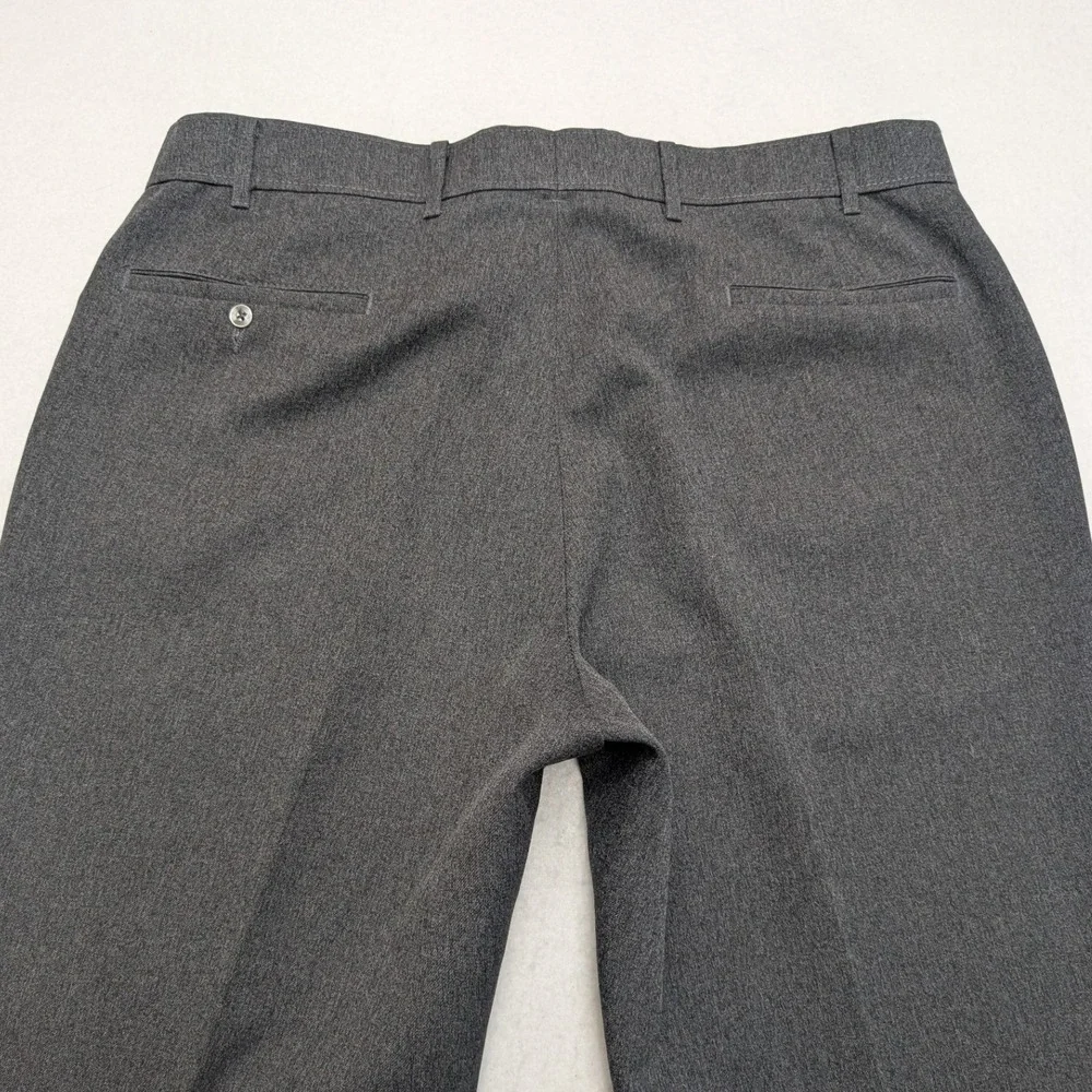 Vintage Levi's Action Slacks Mens 36x32 Grey Straight Leg Dress Pants 47610-2757